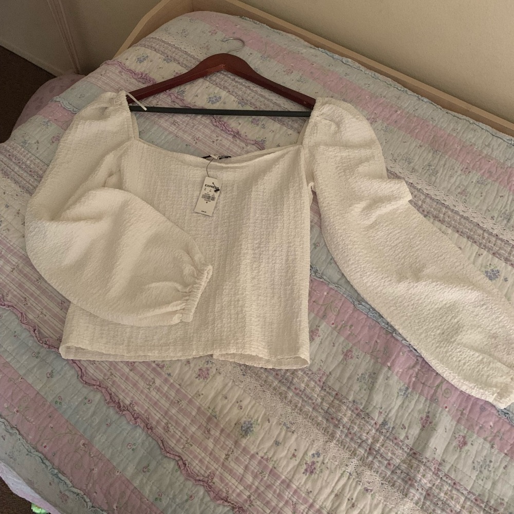 Express size medium long sleeve shirt. New with tags